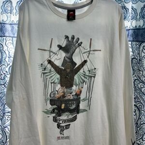 Vintage Ecko Unltd Y2K White Size Large Long Sleeve 90s  Shirt